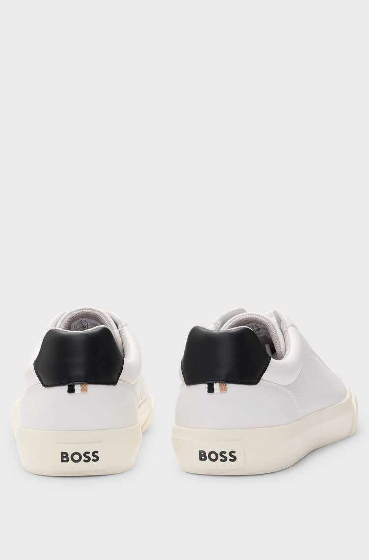 Aiden Skinnsneakers - Open White