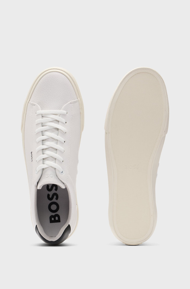 Aiden Skinnsneakers - Open White