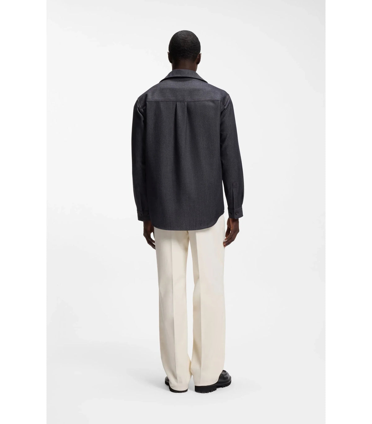 BOSS Black C-Carper-OS-CS-264 mörkblå skjorta