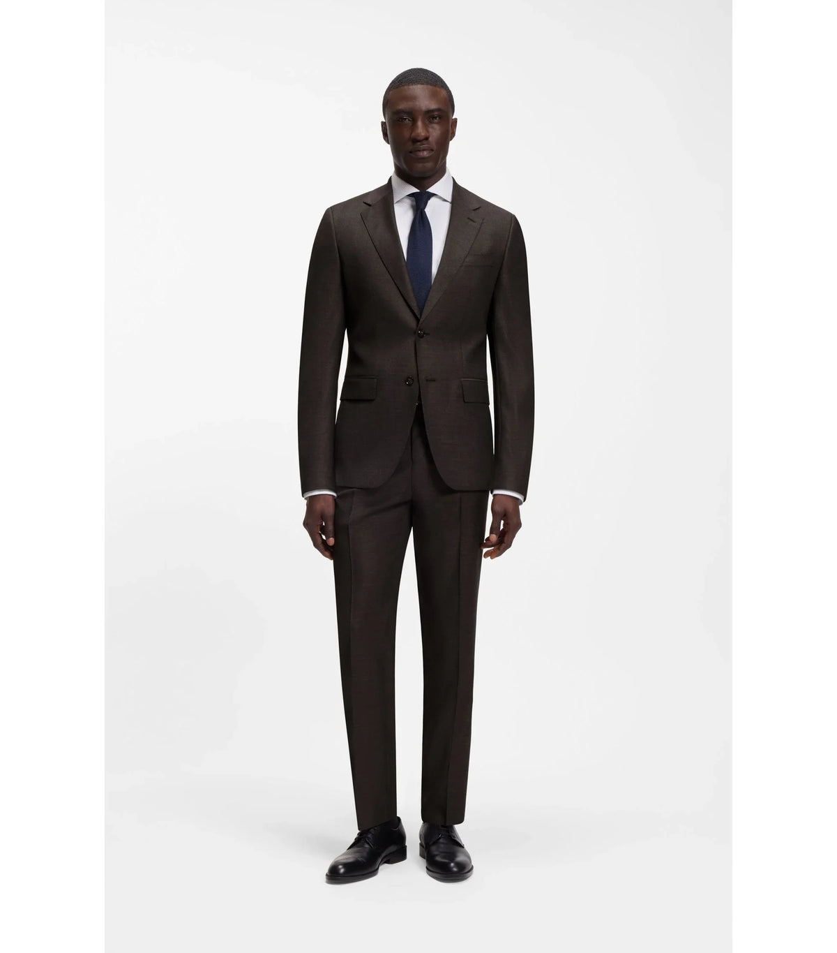 BOSS Black H-Genius-MM-264 mellanbrun kostym herr