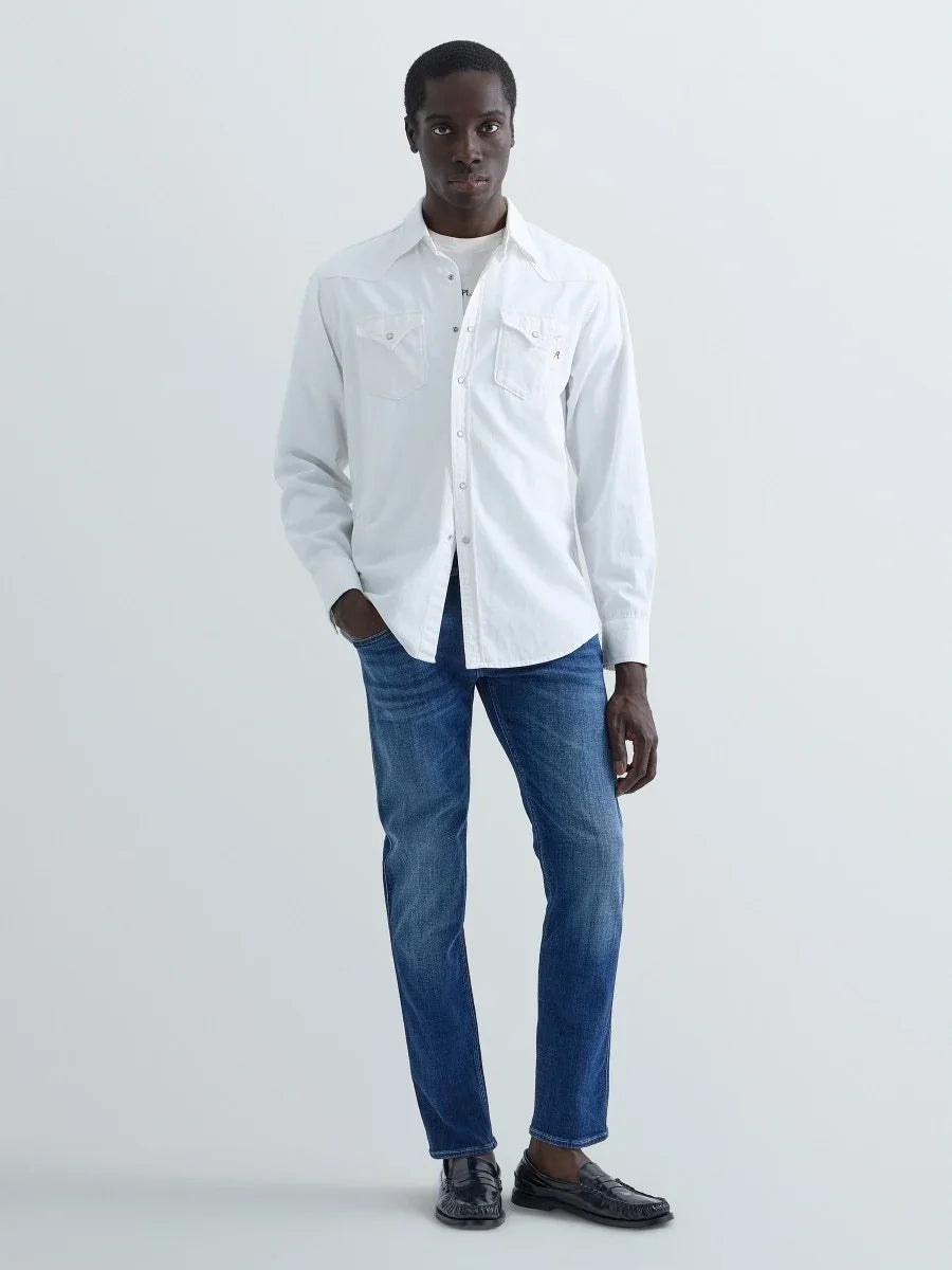 Replay ANBASS 007 dark blue jeans för herr