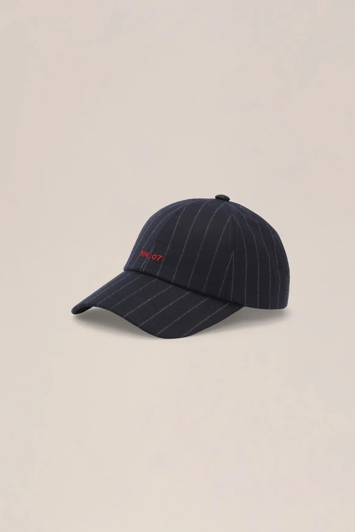 NN.07 Base Cap 10052 marinblå randig keps