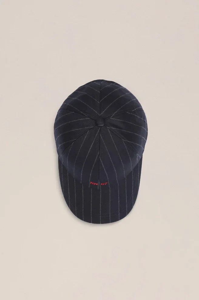 NN.07 Base Cap 10052 marinblå randig keps