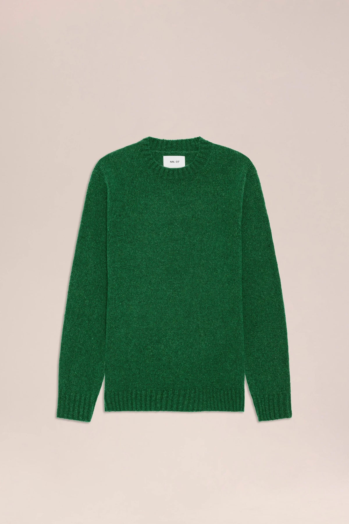 NN.07 Lee 6598 stickad tröja i färgen Eden Green