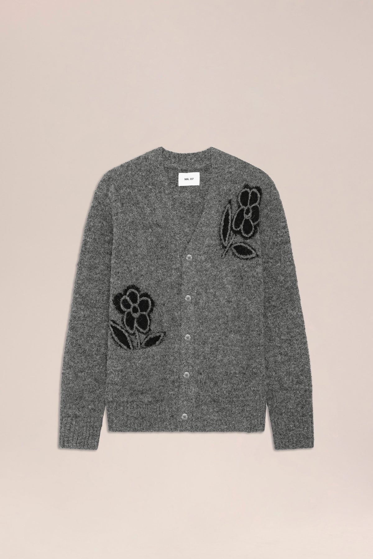Kyle Cardigan 60021 - 941 Dark Grey Mel
