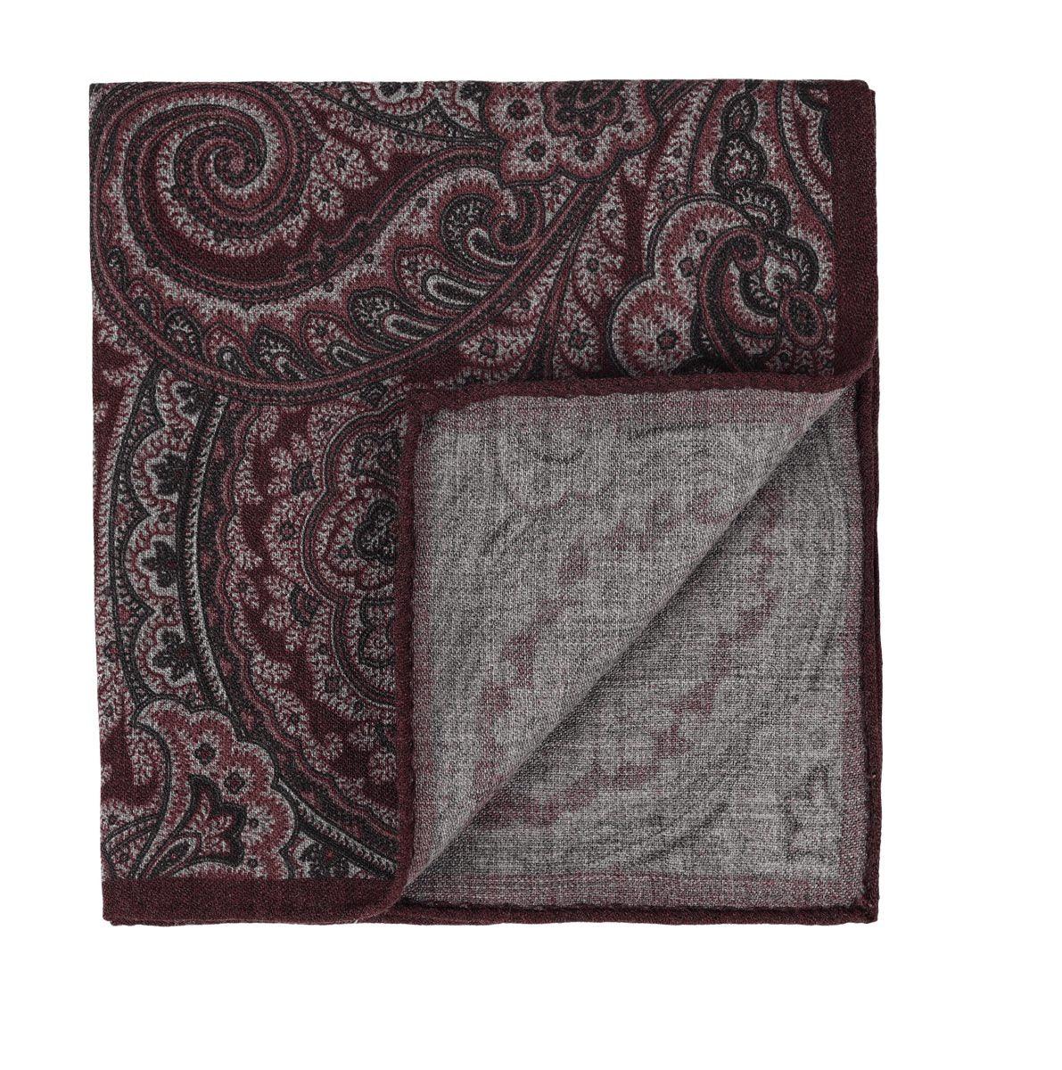 Pocket Square - 314 Bordeaux – bild 1