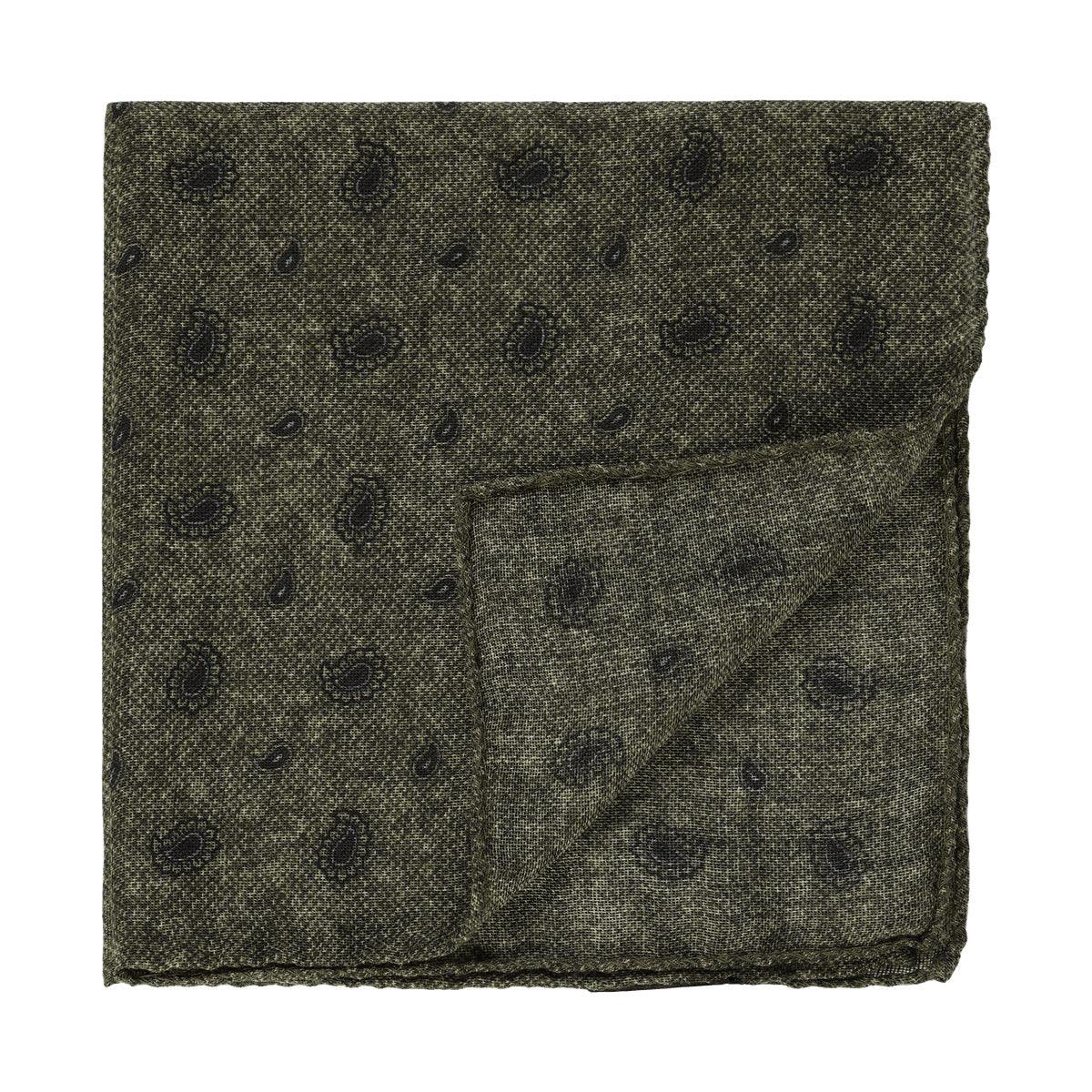 Pocket Square - 507 Olive melange – bild 1
