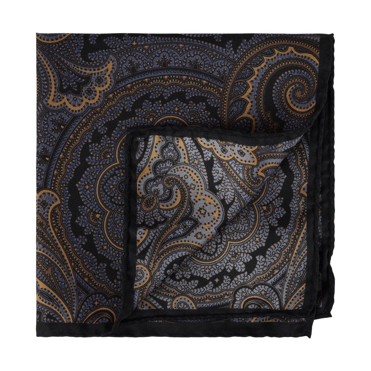 Pocket Square - 999 Black – bild 1