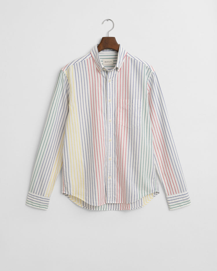 REG ARCHIVE OXF MULTI STRIPE SHIRT - 105 MULTICOLOR