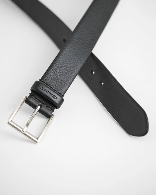 CLASSIC LEATHER BELT - 5 BLACK