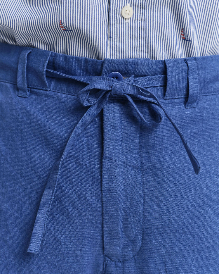 RELAXED LINNESHORTS - RICH BLUE