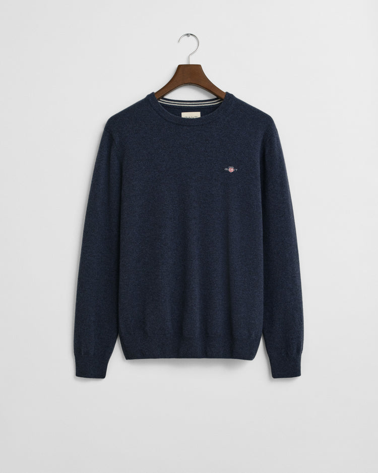 SUPERFINE LAMBSWOOL C-NECK - 480