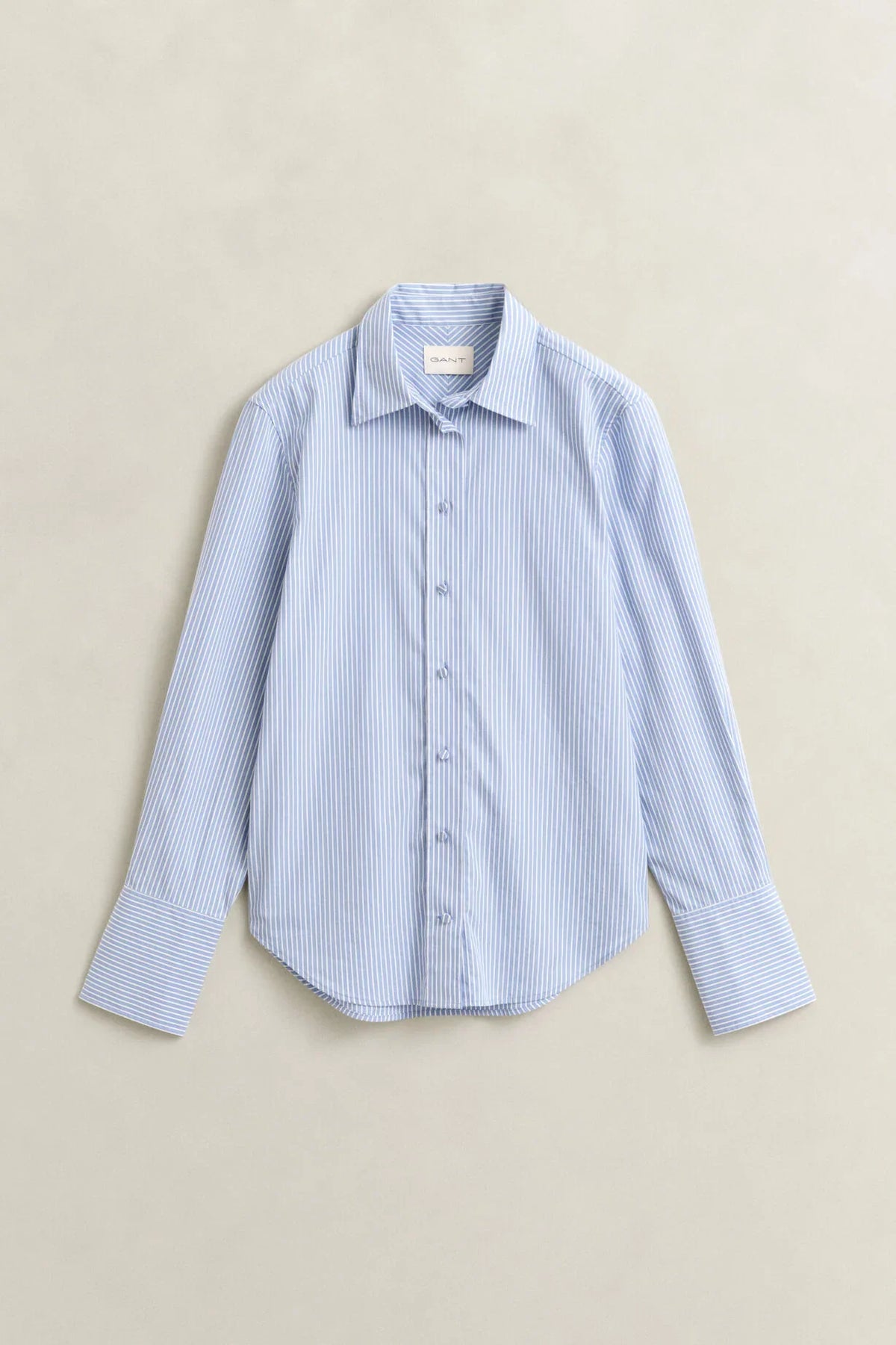 Gant randig skjorta i Misty Lavender
