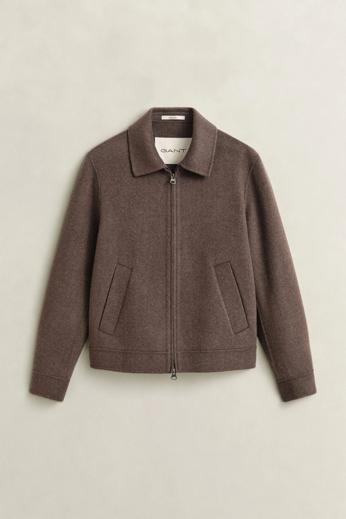Gant Handstitched Jacket i färgen shadow brown