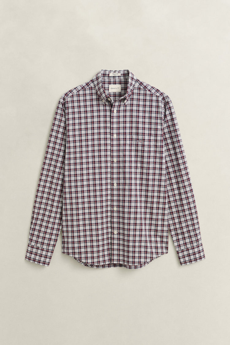 Poplin Shirt - Deep Grape Wine