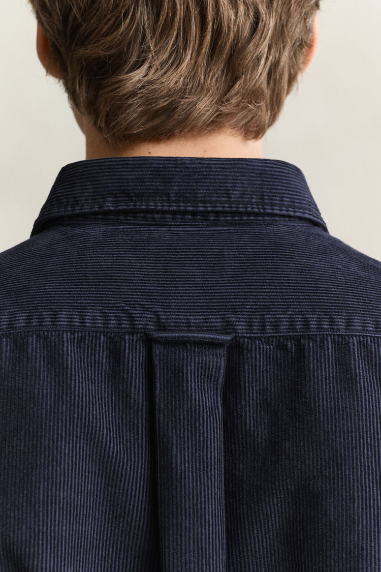 Dyed Cord Shirt - Evening Blue