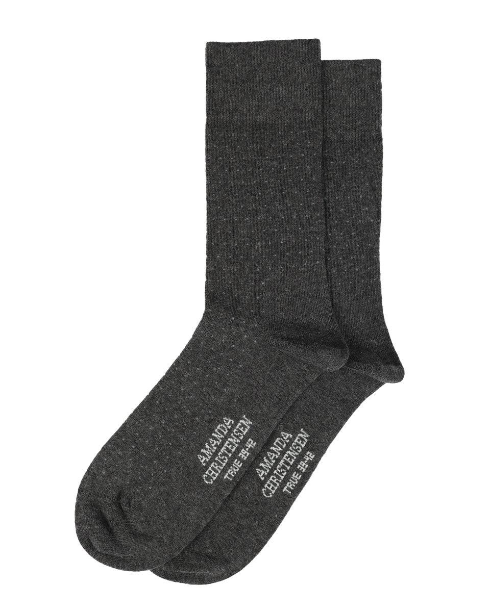 True Ankle Micro Dot - 909 Anthracite melange – bild 1