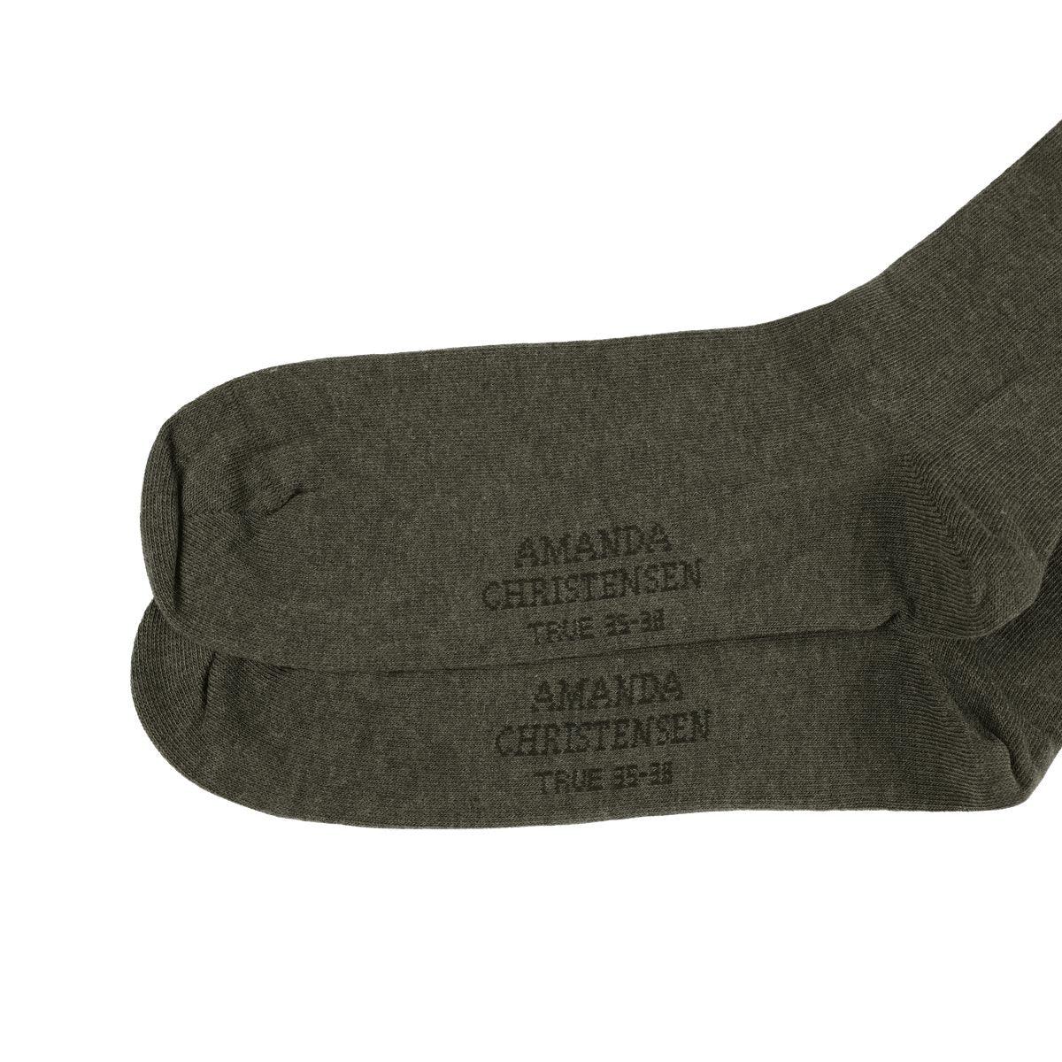 True Ankle Sock - 507 Olive melange – bild 2