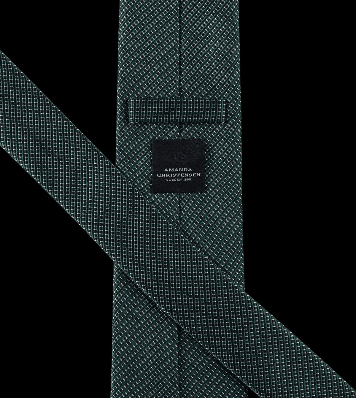 Classic Tie - 510 Bottle green – bild 2