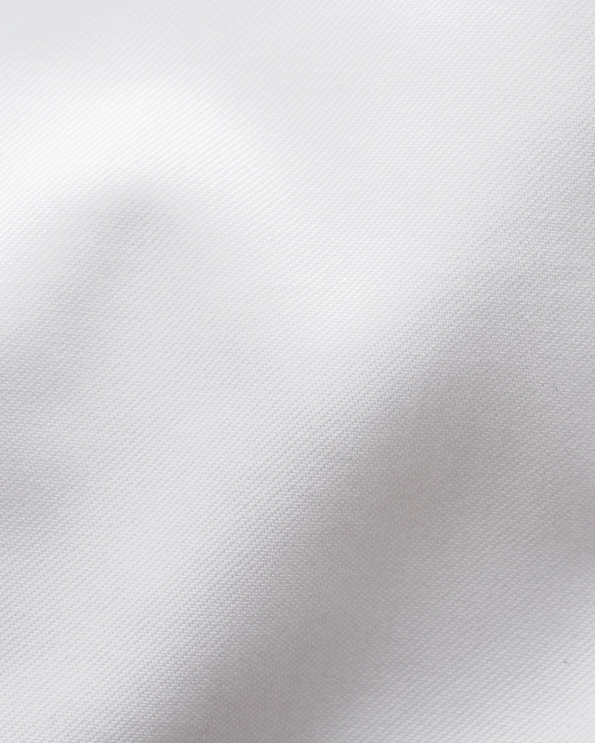 Signature Twill-skjorta Super Slim - Vit – detalj