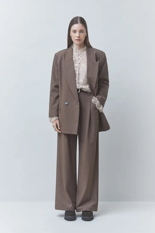 Pantalon Jonas - Brunmelerad