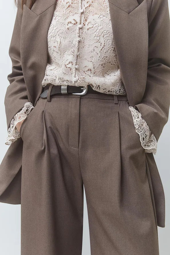 Pantalon Jonas - Brunmelerad