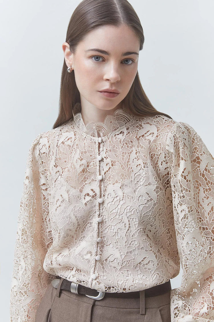 Blouse Look - Creme