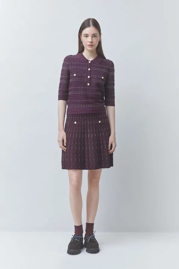 Fradela Skirt - Prune