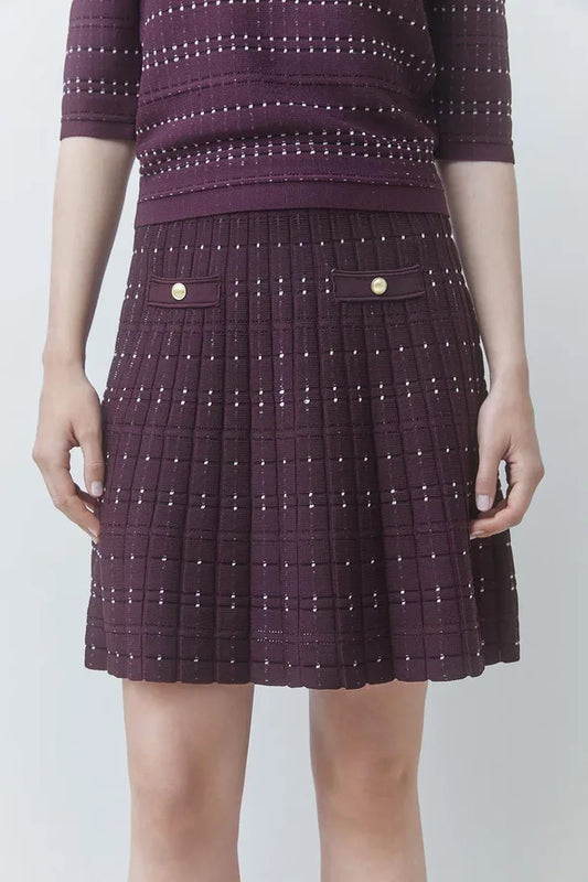 Fradela Skirt - Prune