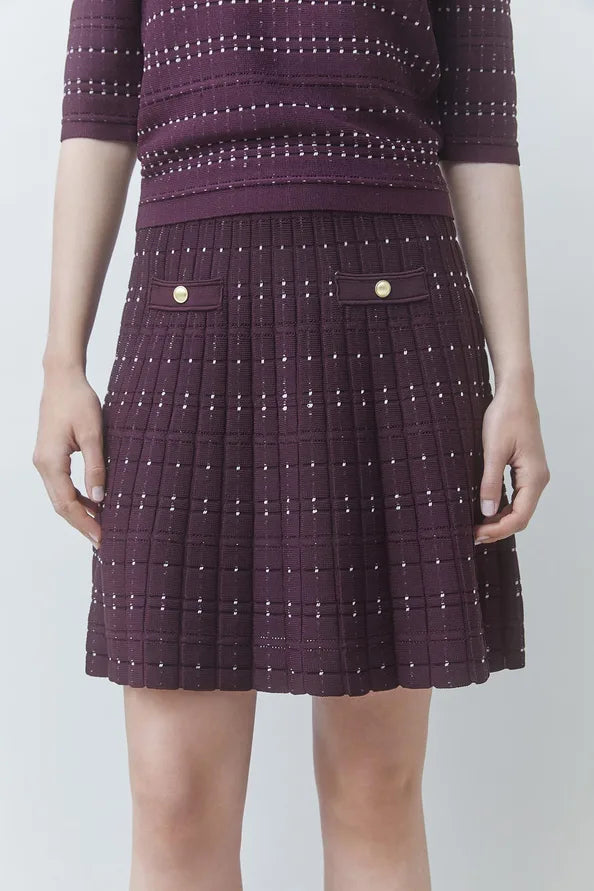 Fradela Skirt - Prune