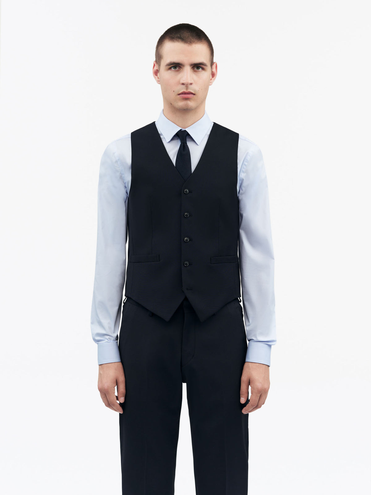 Wayde Väst - Navy – modellbild