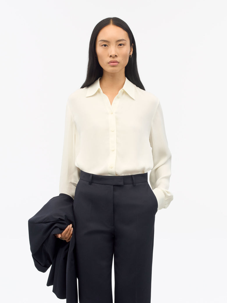 Camilla Blus - Soft White