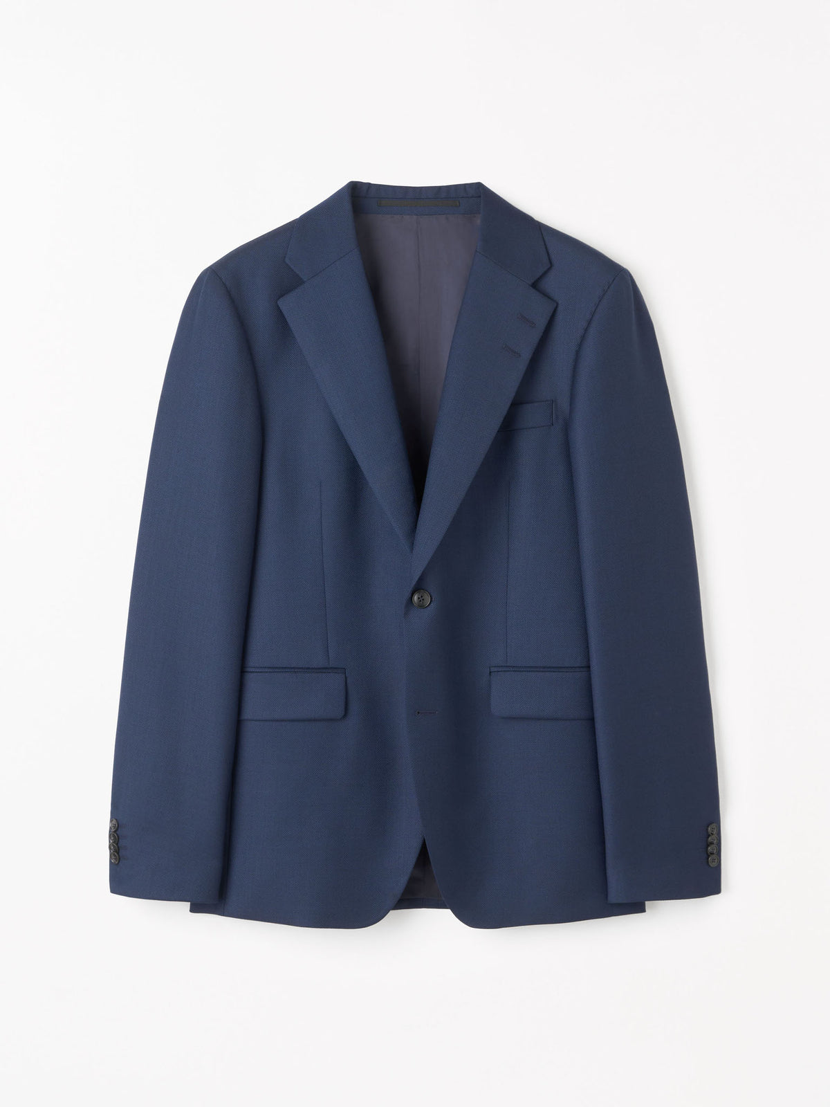 Ease Slim-Fit Kavaj - Mörkblå – framsida