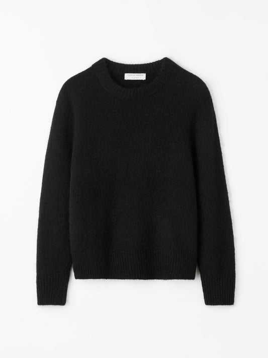 Cleo mohair- och ulltröja - Black