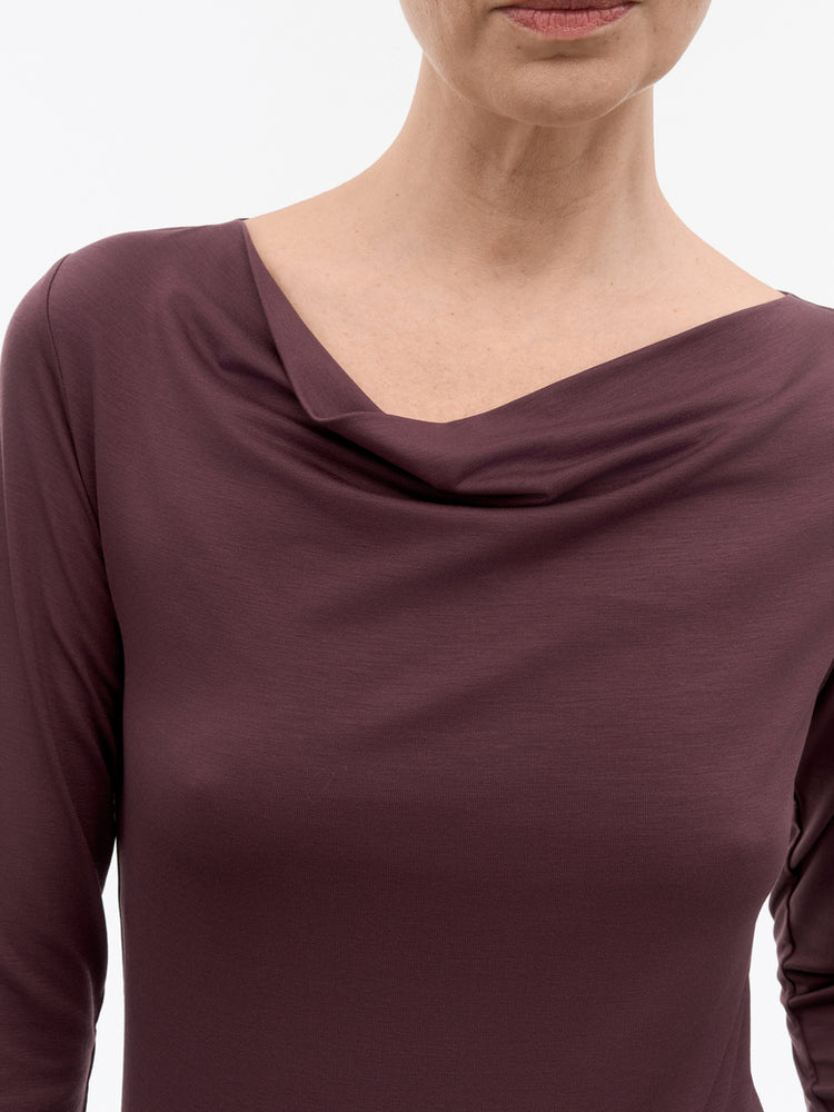 Elois top - Burgundy