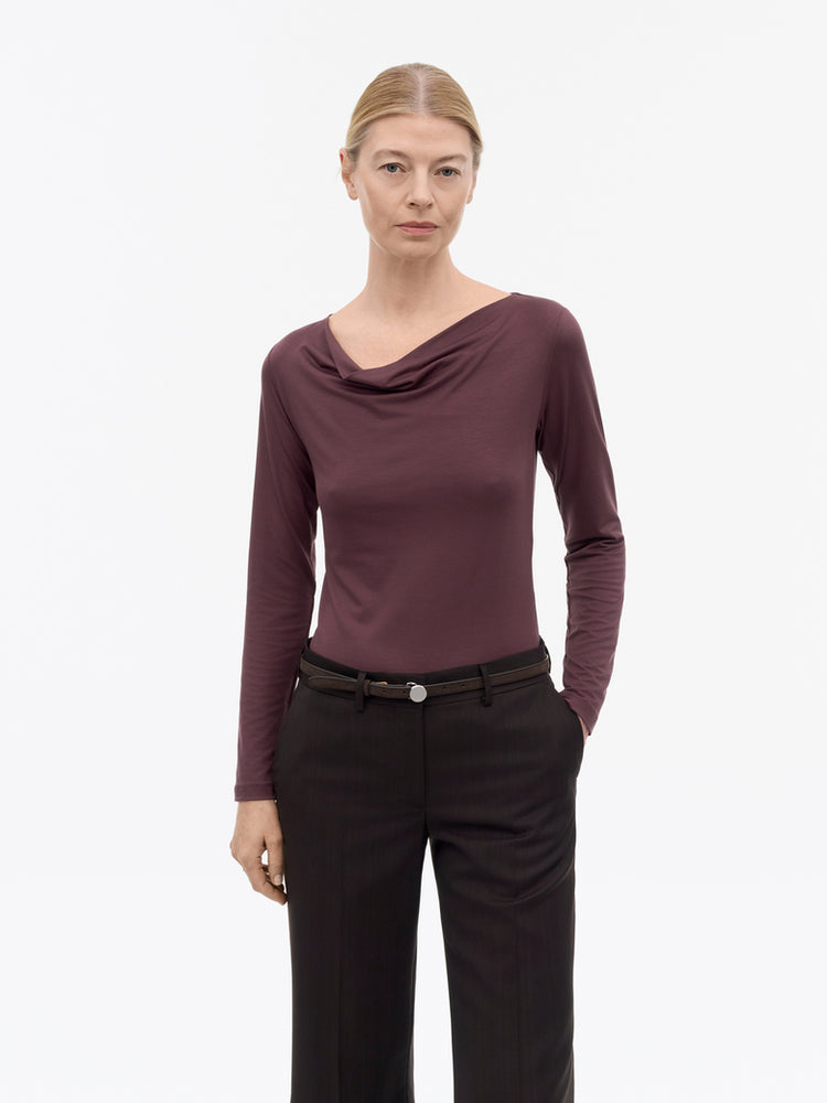 Elois top - Burgundy