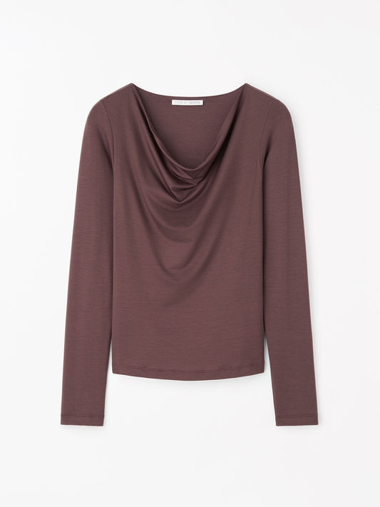 Elois top - Burgundy