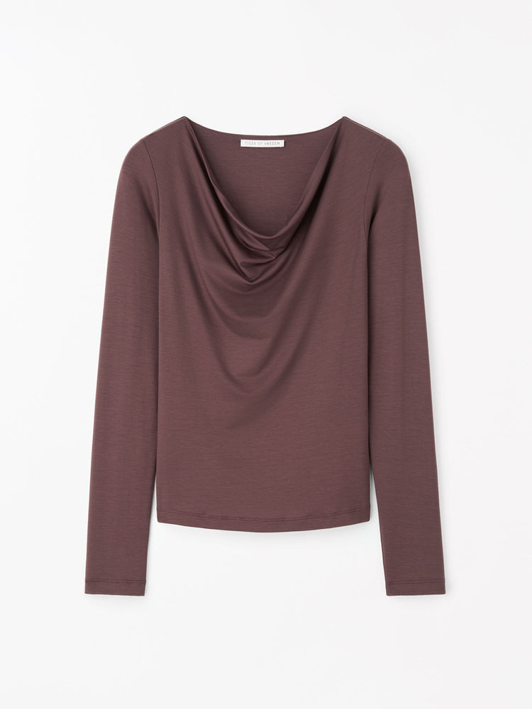 Elois top - Burgundy