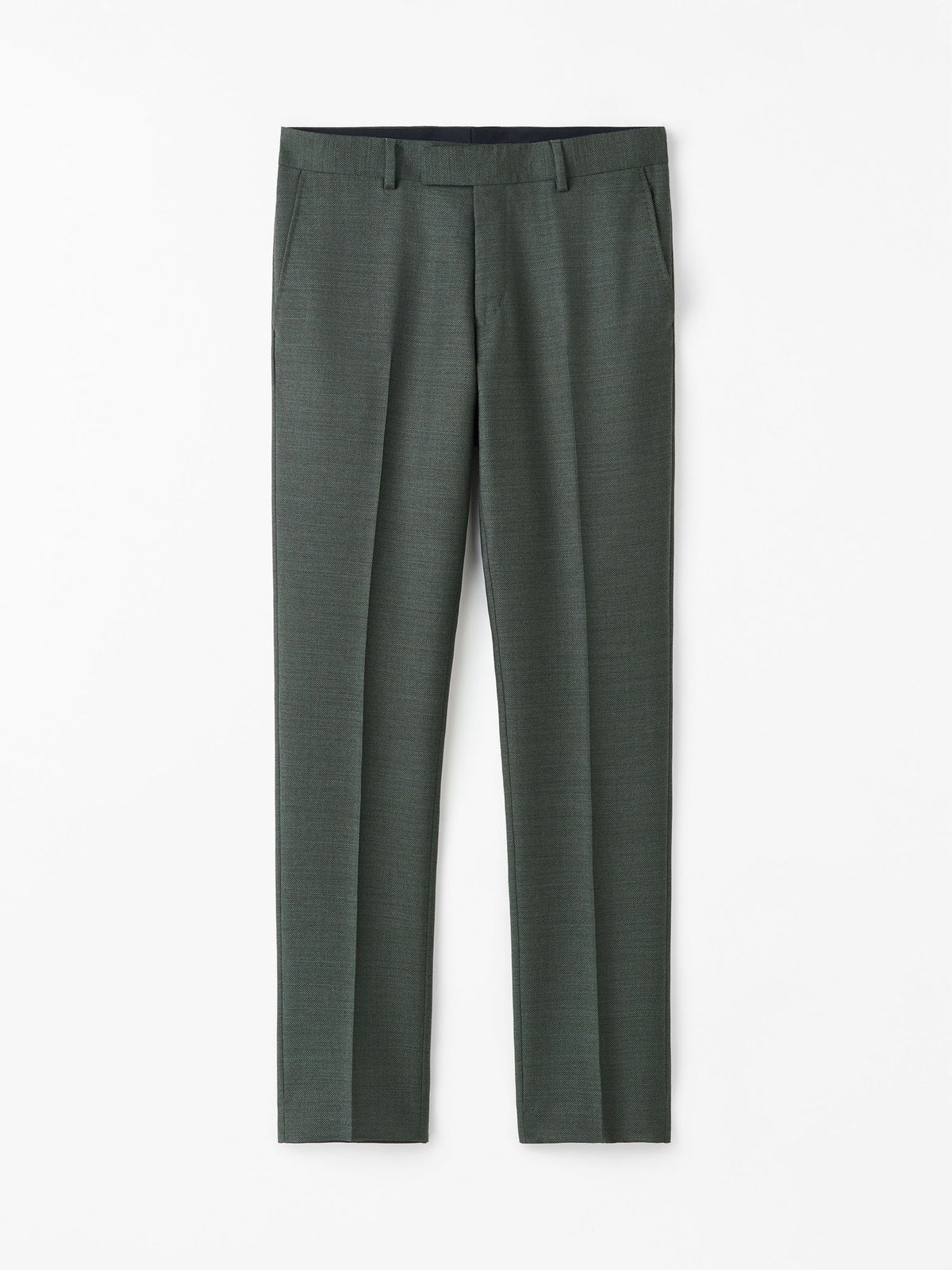 Ease Slim-Fit Kostym - Mörkgrön – framsida