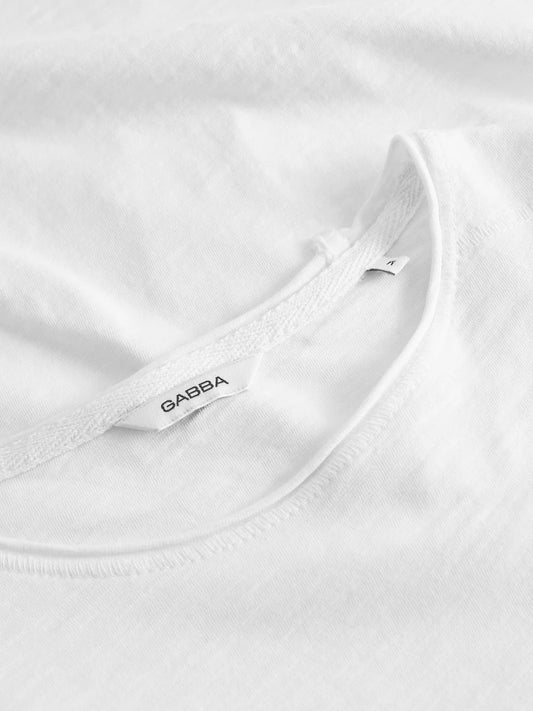 T-shirt crewneck - White