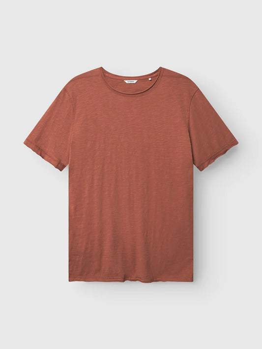 T-shirt crewneck - Brown Rust