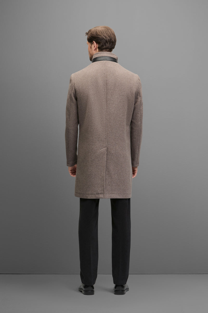 Digel Delray Premium City Coat - Taupe – närbild