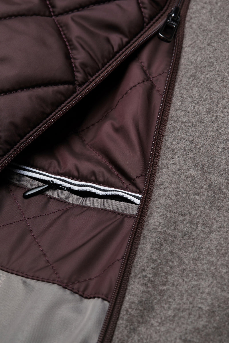 Digel Delray Premium City Coat - Taupe – modellbild