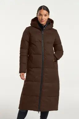 Shanna Down Coat - Dark Brown