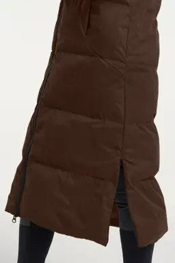 Shanna Down Coat - Dark Brown