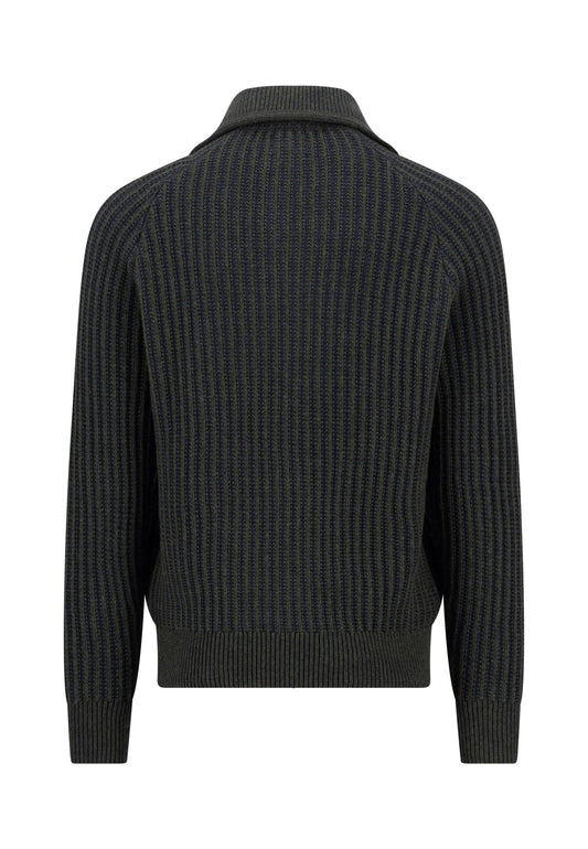 Zip Cardigan - Cypress