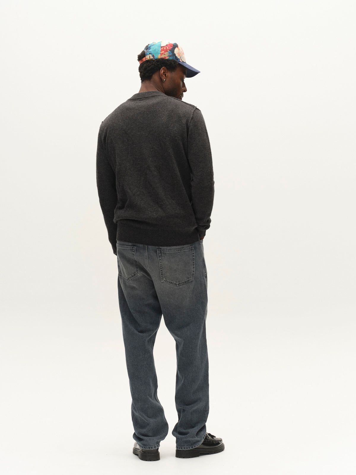 GABtokota Element Aico LS Knit - Dark Grey Mel. – bild 4