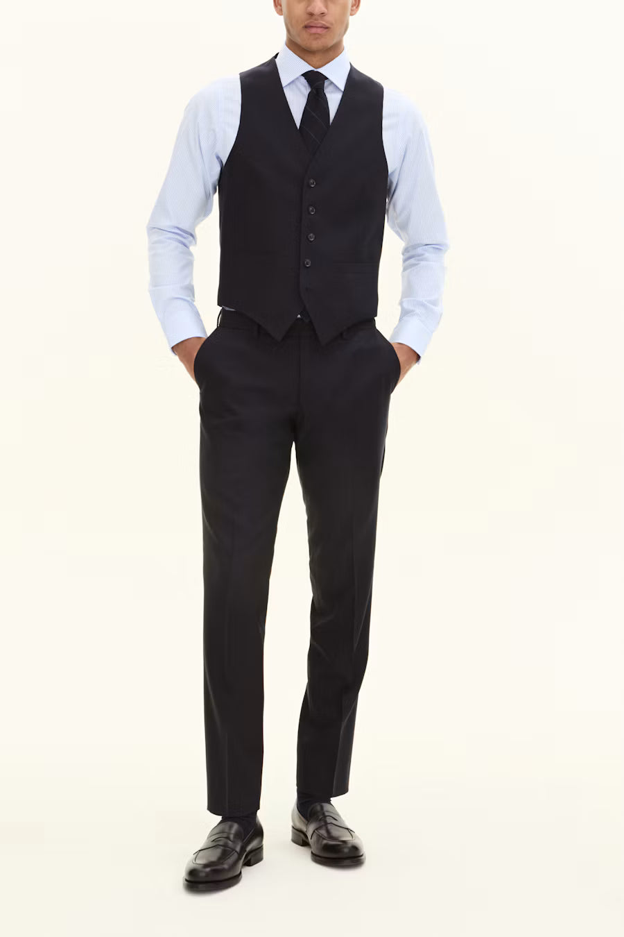 Carlo Waistcoat 8515 - 210 Marinblå