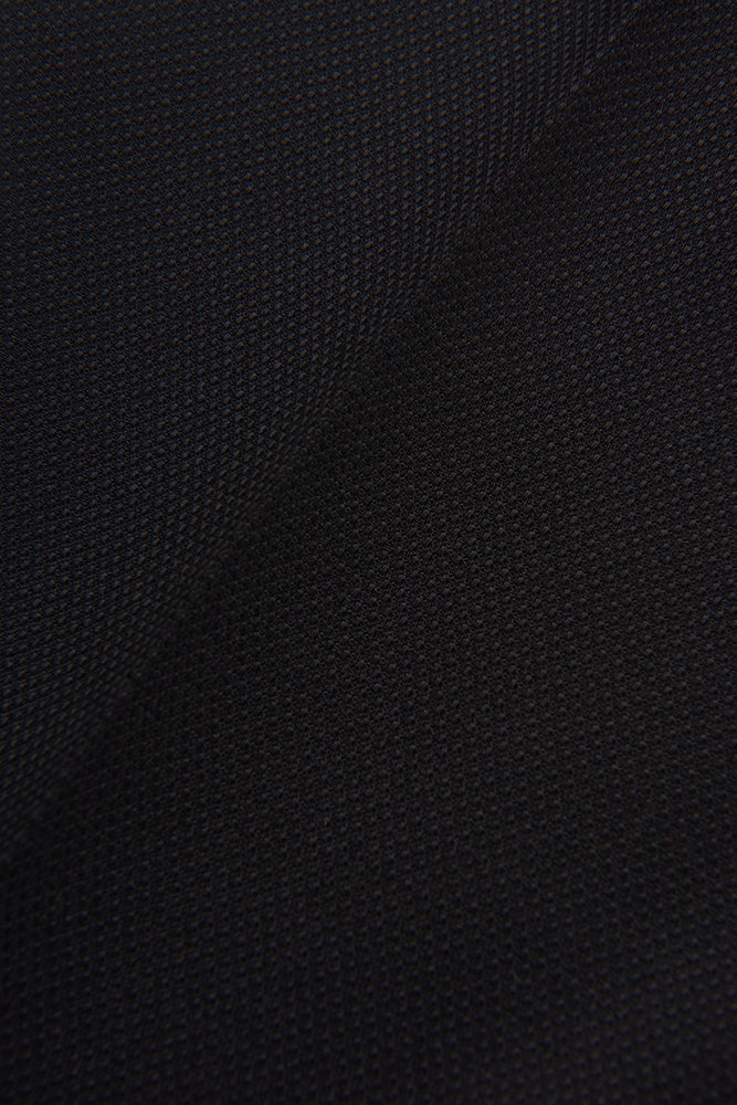 Denz Slim Fit Byxor Tropical Wool - Svart – modellbild