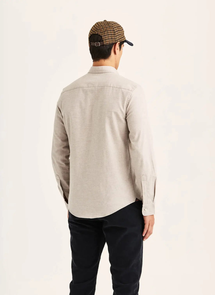 Watts Flannel Shirt - Khaki